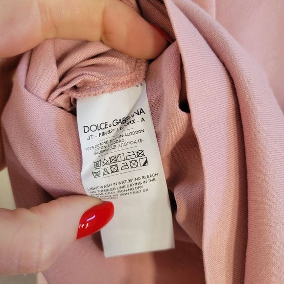 NEW Dolce & Gabbana Ringer T-shirt - Picture 7 of 8